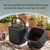 SONGMICS, kompostovací kbelík do kuchyně, odolný vůči Náhled obrázku produktu 6