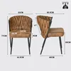 Meubles Cosy : lot de 2 chaises de salle à manger vintage Voir les images du produit 5