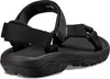 A black Teva Hurricane XLT 2 sandal is shown from a rear, slightly angled view against a white background. Náhľad obrázku produktu