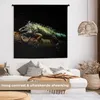 MuchoWow® Wandteppich Wandbehang Tier - Zweig - Schwarz Produktbild-Vorschau 2