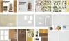 A collage of images showing the components and packaging of a 3D puzzle book nook. Anteprima dell’immagine prodotto