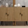Skye Decor, Ahart - Safírový dub, zlatá, skříně do Náhled obrázku produktu 7