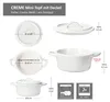 12er Set CREME Mini-Cocotte 100ml Creme-Weiß Back-Form Produktbild-Vorschau 6