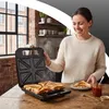 Sandwichmaker XXL 1400W für 4 Toasts Sandwiches Produktbild-Vorschau 9