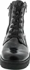 A front view of a black boot. Anteprima dell’immagine prodotto