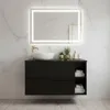 RODAN | Szafka pod Umywalkę - Czarna - 80 cm - Z Blatem - 2 Podgląd zdjęcia produktu 4