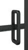 vidaXL Cabine de douche ESG 80x140 cm noir Voir les images du produit 4