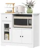 Küchenschrank Sideboard mit Mikrowellenregal Produktbild-Vorschau 1
