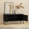 Sideboard  'Pyhtää' 118x40x60cm Stahl Schwarz Produktbild-Vorschau 3