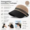 Verstellbarer 55–60 cm Damen Sonnenhut, Atmungsaktiver Produktbild-Vorschau 2