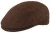 Filz-Duck Cap aus reiner Wolle von Hut-Breiter in braun