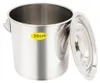 Stahleimer - Edelstahl Eimer 6 l - Mit Deckel und Henkel - Produktbild-Vorschau 5