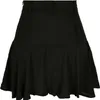 Urban Classics Ladies - Viscose Mini Rock schwarz - 4XL Produktbild-Vorschau 9