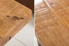 Solidny stolik kawowy IRON CRAFT 60cm drewno mango Podgląd zdjęcia produktu 6