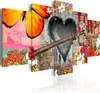 Modernes Wandbild f-A-0071-b-n (150x75) - 5 Teilig Bilder Produktbild-Vorschau 1