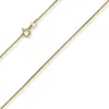 1,2mm Collier runde Veneziakette aus 585 Gold Gelbgold Produktbild-Vorschau 1