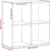 Möbel Bücherregal Artisan-Eiche 68,5x32x68,5 cm Produktbild-Vorschau 7