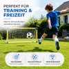 Fußballtor für Kinder & Erwachsene mit Netz und Fußball – Produktbild-Vorschau 4