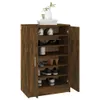 vidaXL Schuhschrank Räuchereiche 60x35x92 cm Holzwerkstoff Produktbild-Vorschau 4