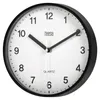 Teesa TSA0038B Horloge murale 20 cm, noir Voir les images du produit 1