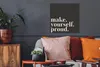 MuchoWow® Poster Zitate - Mach dich stolz - Selbstliebe - Produktbild-Vorschau 2