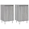The Living Store Sideboards 2 Stk. Grau Sonoma 40x35x70 cm Produktbild-Vorschau 2