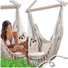 OMNA | Wiszące krzesło brazylijska huśtawka - 130 x 100 cm Podgląd zdjęcia produktu 2