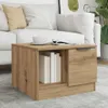 vidaXL Couchtisch Artisan-Eiche 50x50x36 cm Holzwerkstoff Produktbild-Vorschau 2