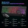 Maus und Tastatur, RGB Hintergrundbeleuchtung QWERTZ Produktbild-Vorschau 4
