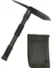 A multi-tool pickaxe and shovel set with a carrying pouch, presented against a white background. Anteprima dell’immagine prodotto