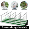 YZNAHRE Edelstahl Treppengeländer 160cm Handlauf Geländer Produktbild-Vorschau 4
