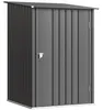 Kompakter Metall-Geräteschuppen mit Pultdach, 100 x 103 x Produktbild-Vorschau 12