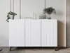 Třídveřová komoda PHUKET 120 cm, příborník MDF čelo, měkké Náhled obrázku produktu 5