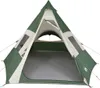 vidaXL Tipi-Campingzelt 7 Personen Grün Wasserdicht Produktbild-Vorschau 5