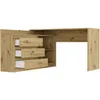 Zestaw narożny z biurkiem i komodą, 120cm, N-15 Artisan Podgląd zdjęcia produktu 7