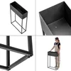 KADAX Breiter Blumenständer mit Topf 60x90 cm, Stahl, Produktbild-Vorschau 10