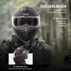 SucceBuy casco da moto, casco integrale intelligente in ABS Anteprima dell’immagine prodotto 4