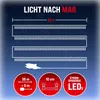 Diagram illustrating the features and dimensions of a string of lights. Náhled obrázku produktu