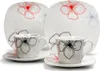 CreaTable Kaffeeservice TROPICAL FLOWERS 18-tlg aus Produktbild-Vorschau 1