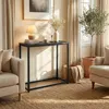 Konsolentisch modern Eingang aus Metall 80x30x75cm Nigel - Produktbild-Vorschau 2