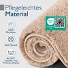Beautissu Badematte rutschfest BeauMare FL, 100x60cm, Natur Produktbild-Vorschau 5