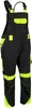 A pair of black and yellow work overalls. Produktbild-Vorschau