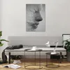 Bilder auf glas - Einteilig - Gesicht Grafiken Fäden - Produktbild-Vorschau 6