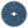 A circular saw blade with Bosch branding and technical specifications printed on it, isolated on a white background. Produktbild-Vorschau