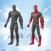 Avengers Sada 4 Figurek 30 cm Černý Panter Iron Man Kapitan Náhled obrázku produktu 5