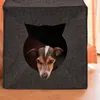 Relaxdays Katzenhöhle Filz, Katzenbox für Regal, Produktbild-Vorschau 3