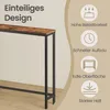 VASAGLE Konsolentisch, schmaler Beistelltisch, einfache Produktbild-Vorschau 4