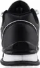 The back view of a black K-Swiss sneaker. Voir les images du produit