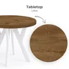 Kulatý rozkládací jídelní stůl, PERO, loftový styl, Náhled obrázku produktu 3