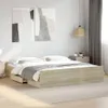 vidaXL Rám postele se zásuvkami Sonoma dub 180x200cm Náhled obrázku produktu 2
